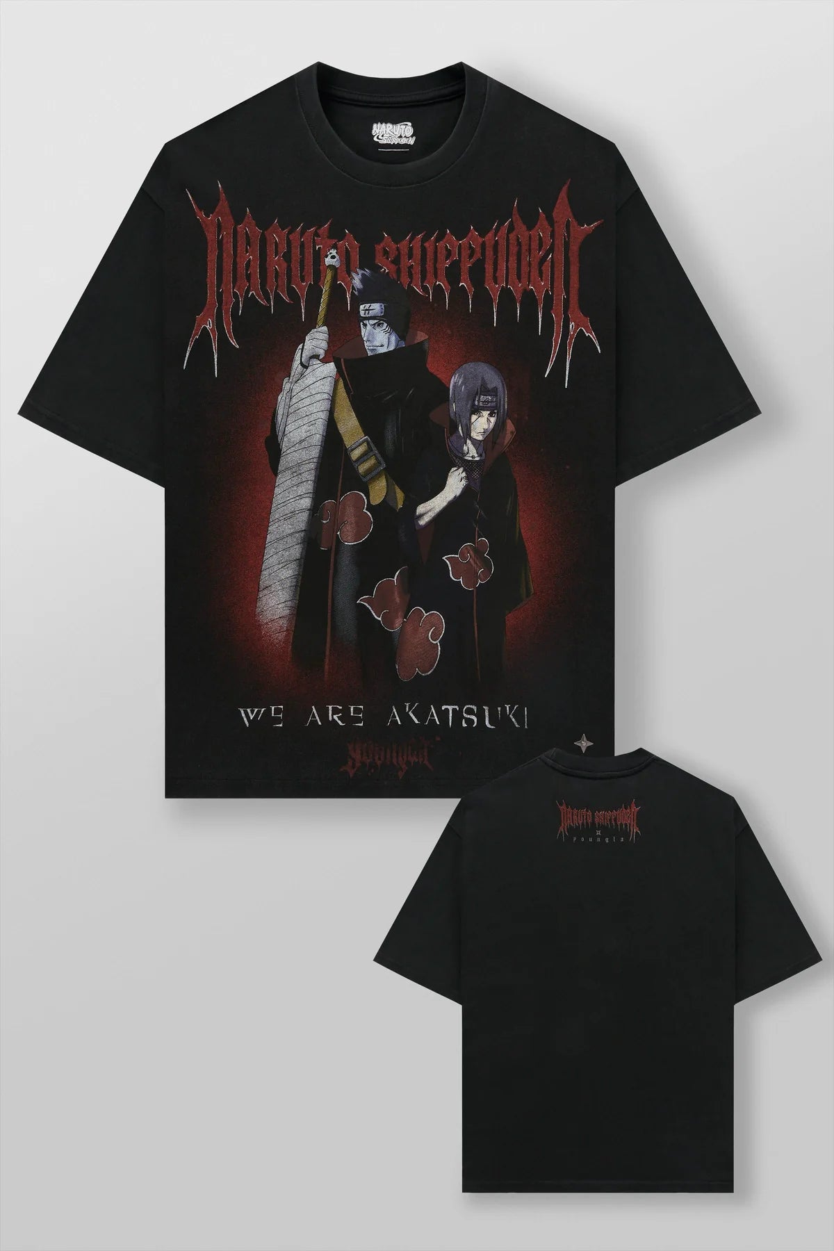 Young LA Naruto Artwork Tee “Itachi & Kisame”