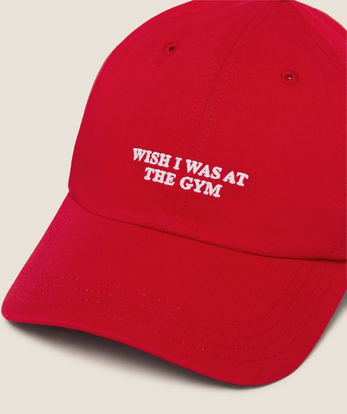 Gymshark Slogan Cap Carmine Red