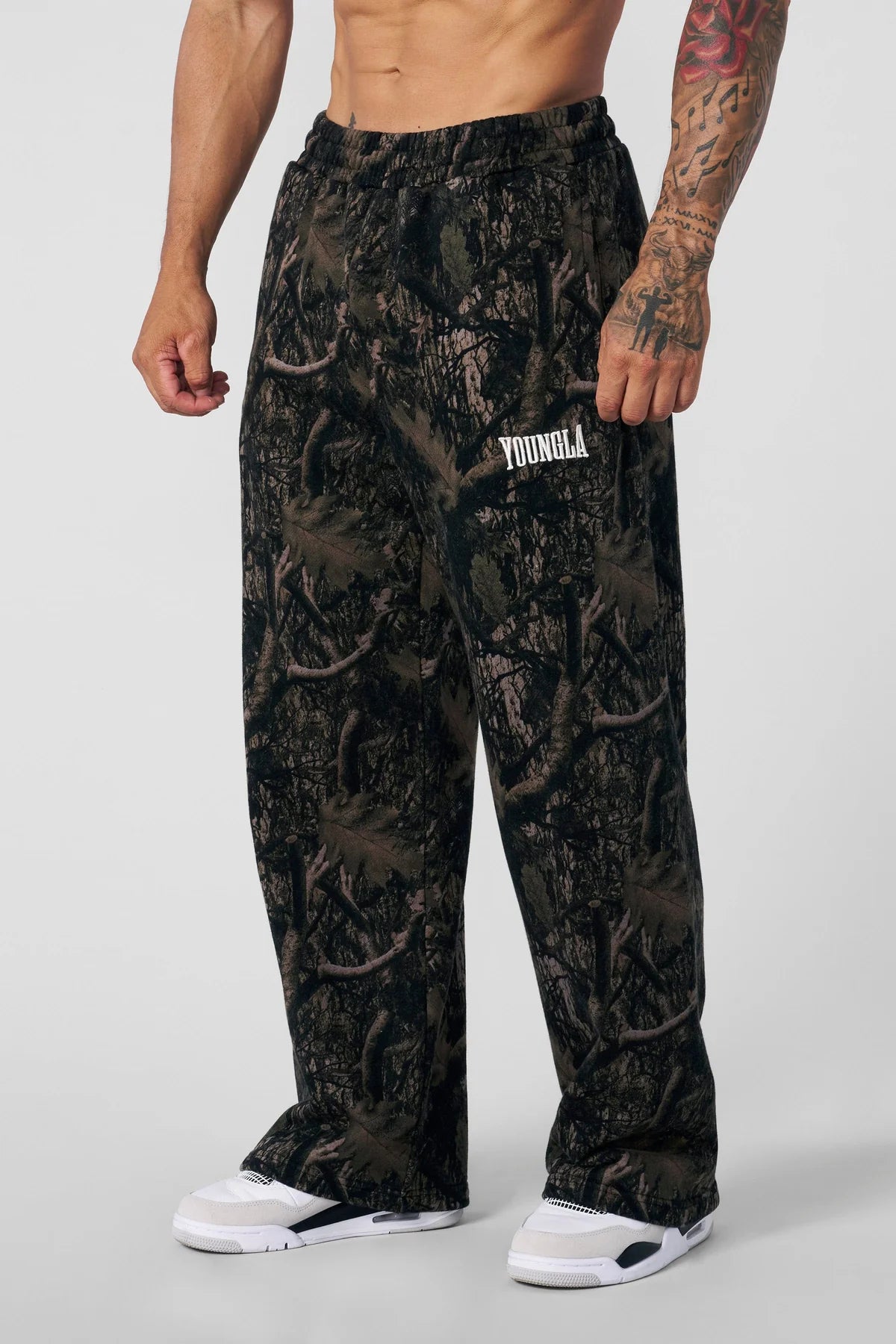Tree Camo Baggy Sweats Dark Tree Camo