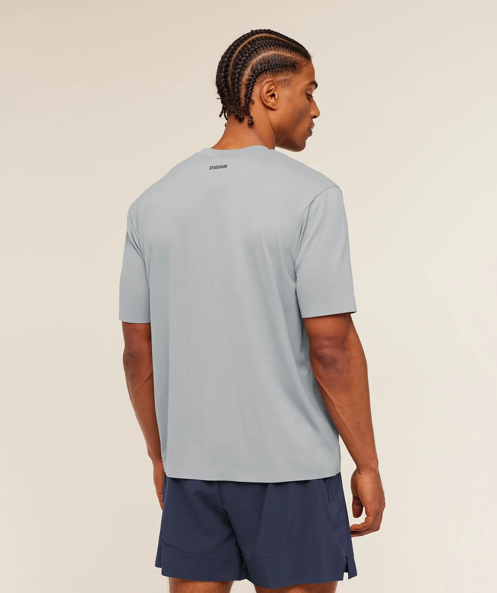 Gymshark Evolve T-Shirt Denim Grey