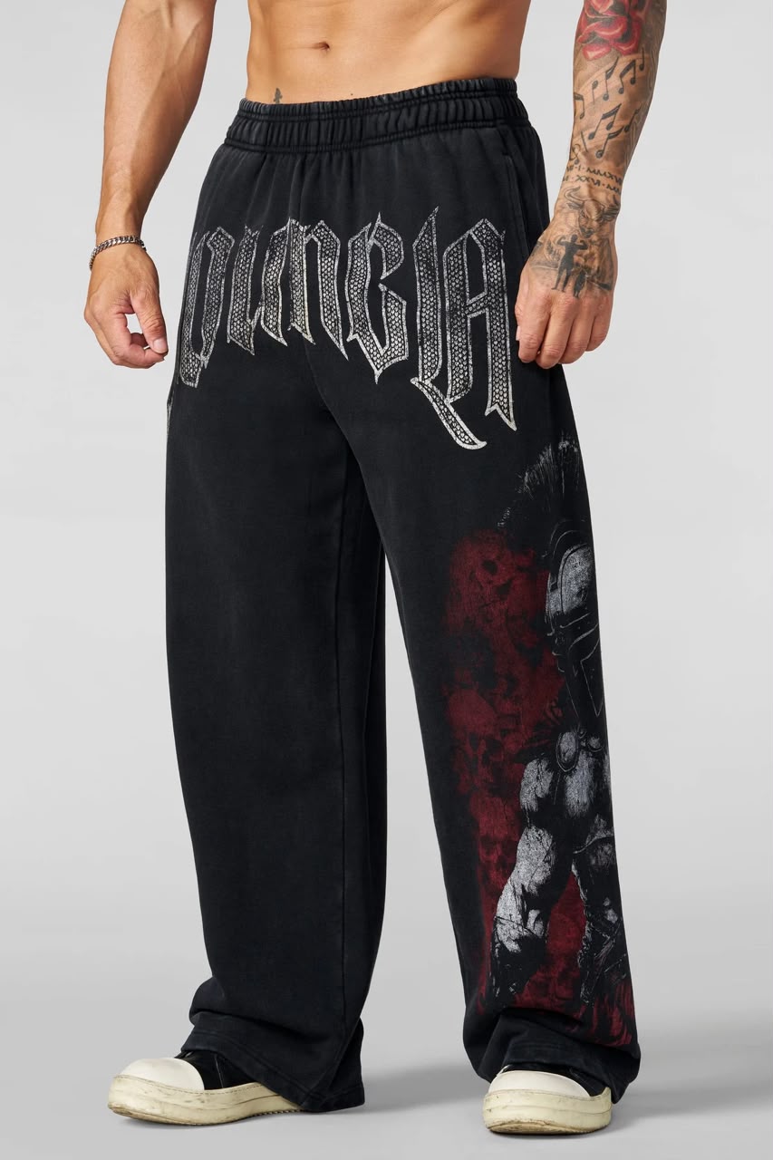 YLA × Axel - Spartan Sweats Black/Red