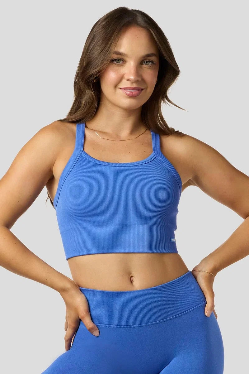 Young LA Pulse Seamless Racerback Crop Tank Top
