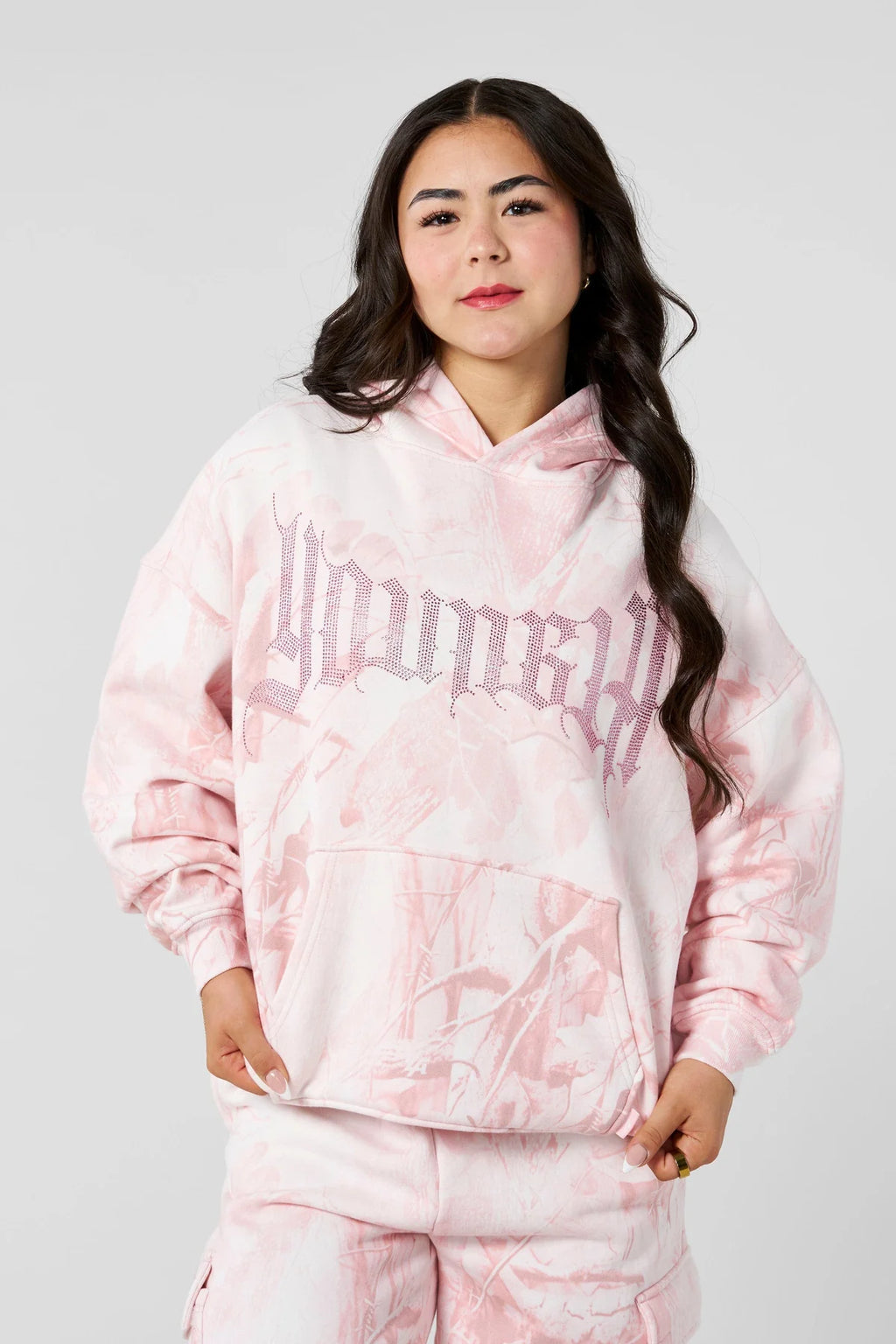 YoungLA Camo Bling hoodie