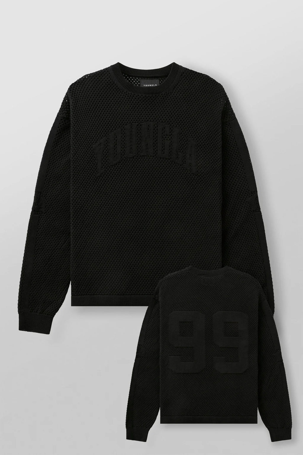 YoungLA 99 Knit Longsleeves black