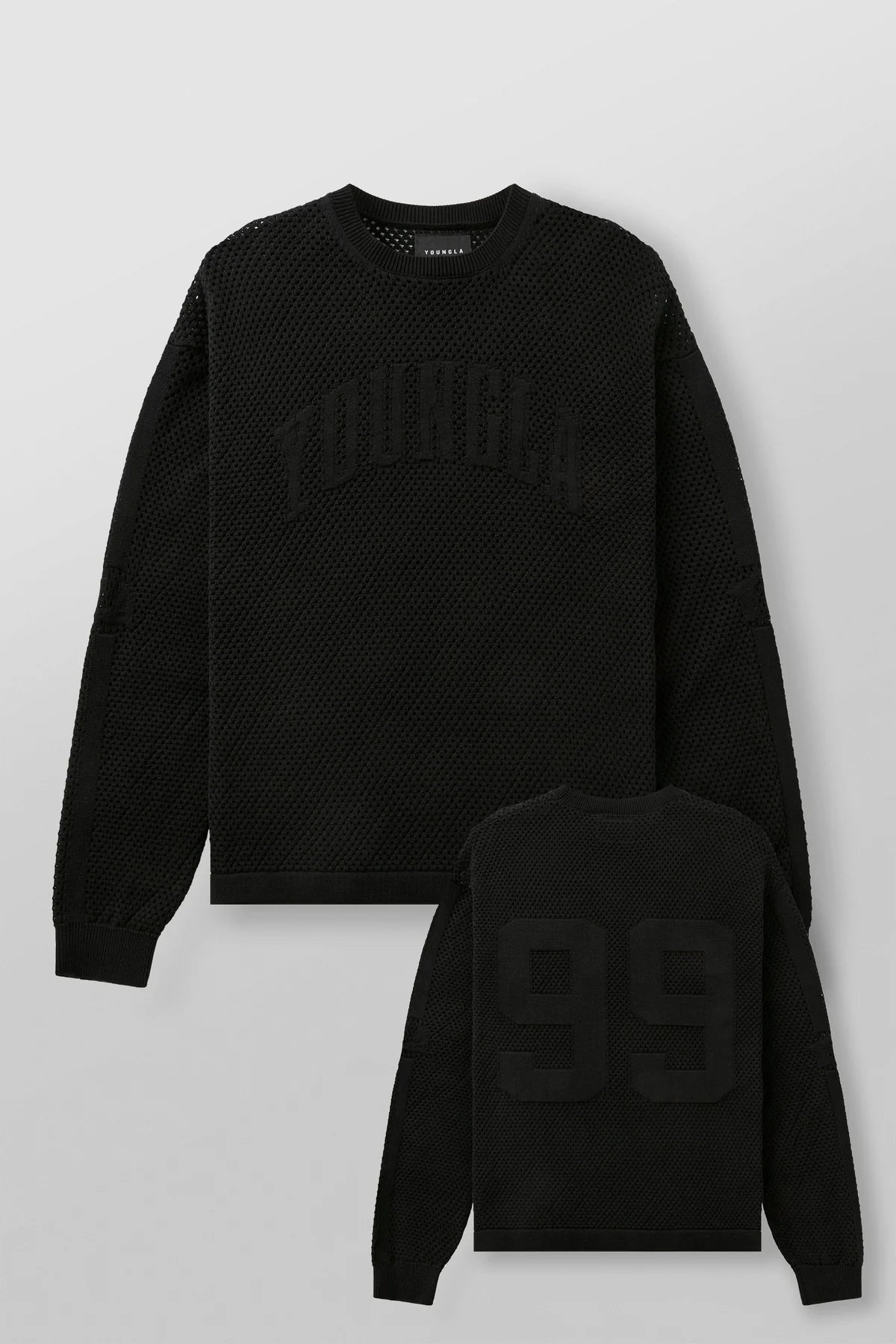 YoungLA 99 Knit Longsleeves black
