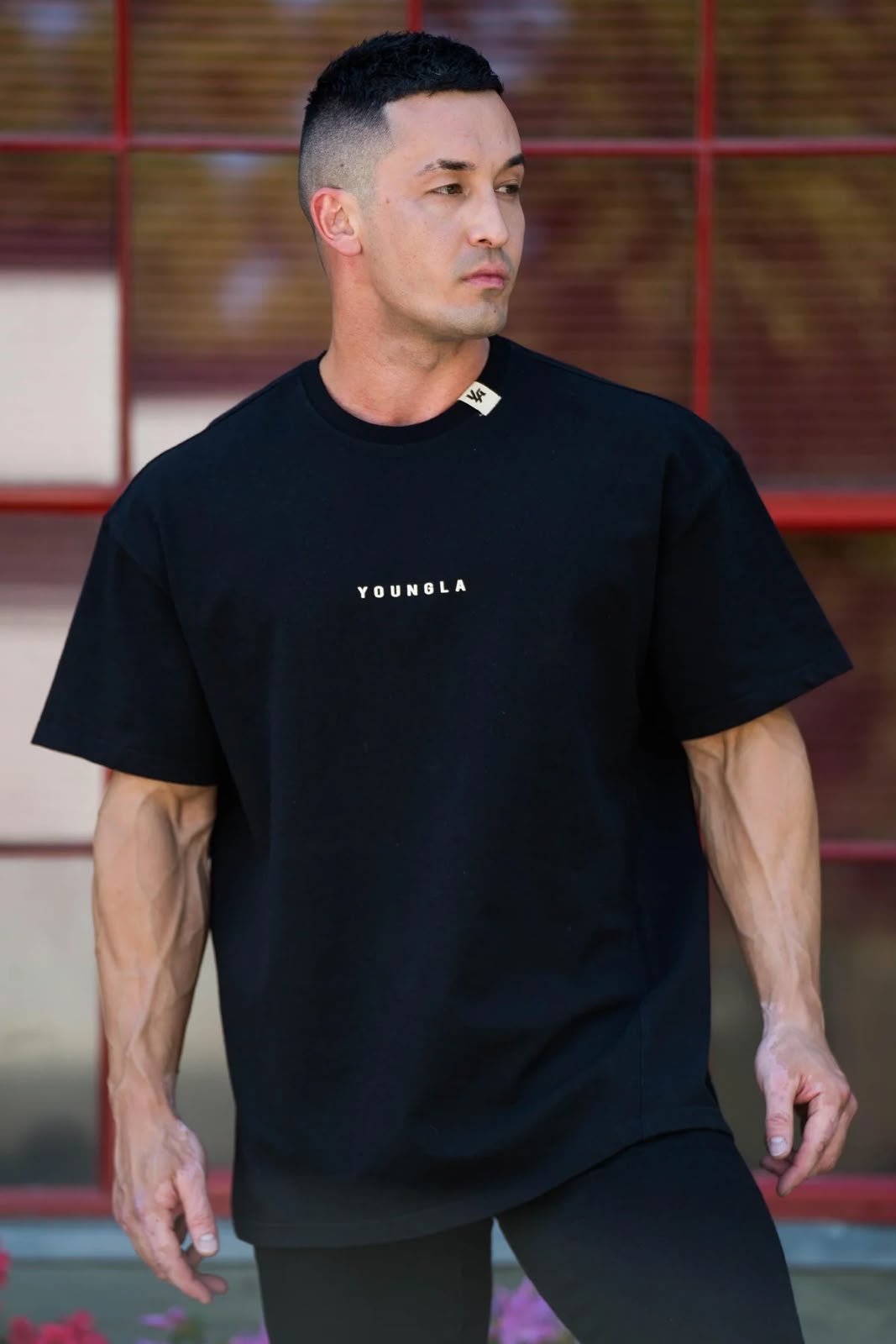 YoungLA Oversized Bloc Shirts Black