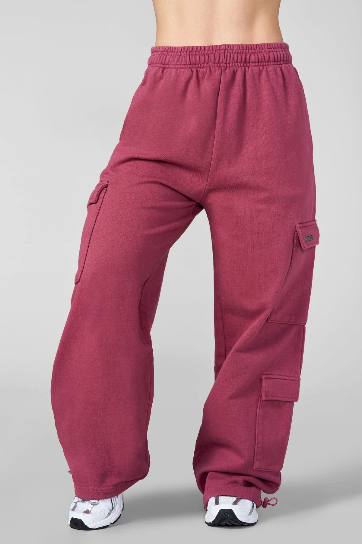 YoungLA Kove Cargo Joggers Rose Pink