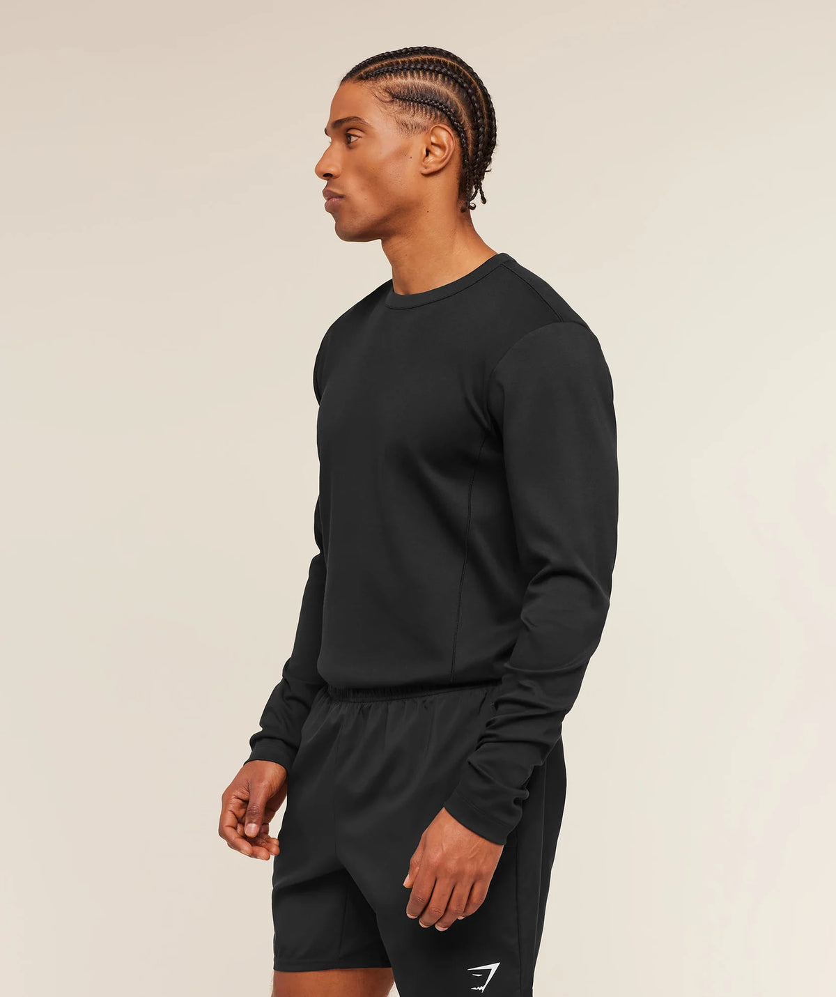 Gymshark Off Duty Long Sleeve T-Shirt Black