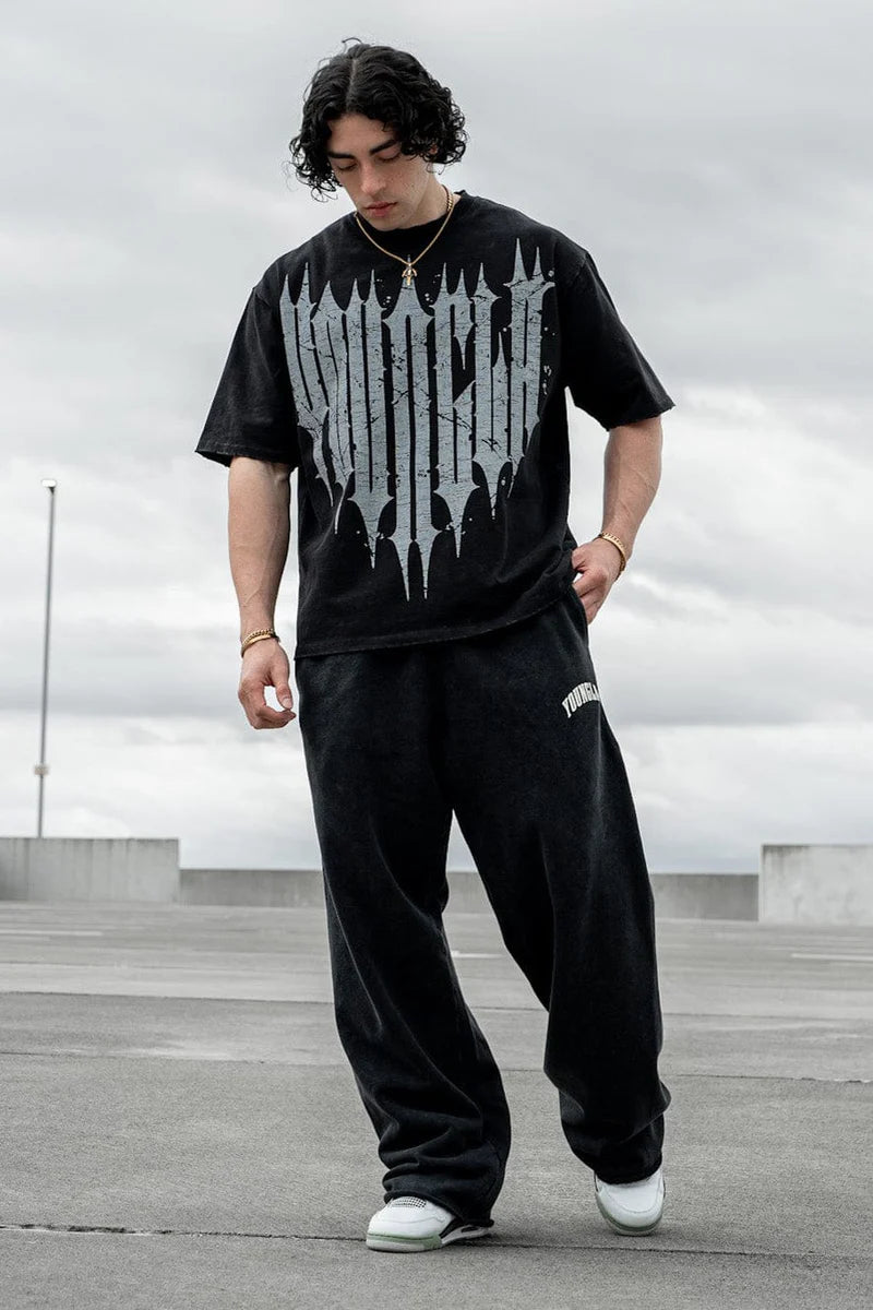 YoungLA revenge tee black