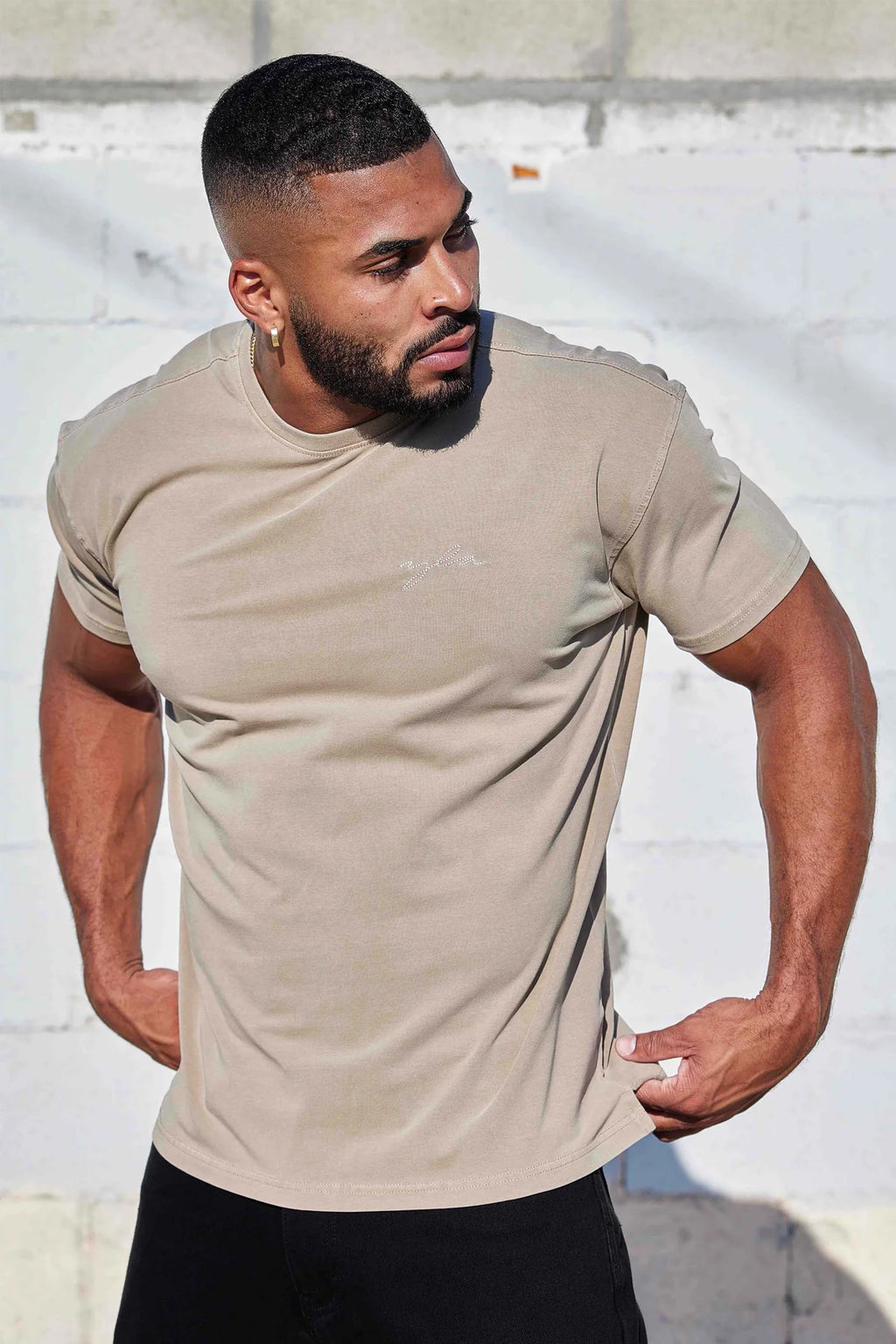 YoungLA Tailored Tees Beige
