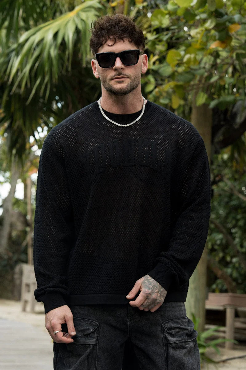 YoungLA 99 Knit Longsleeves black