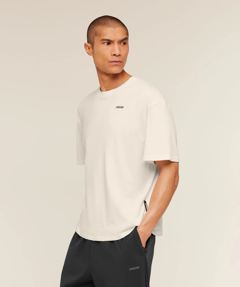 Gymshark x CBUM T-shirt Soft White