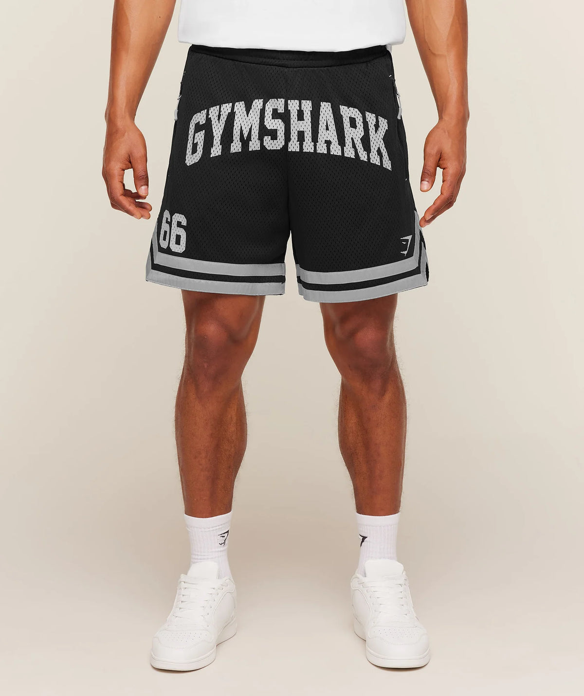 Gymshark Campus Mesh Shorts Black