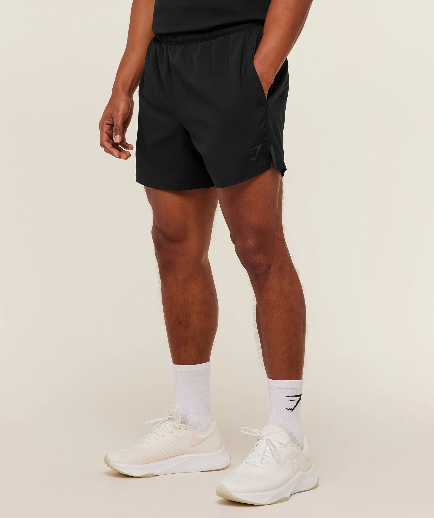 Gymshark Arrival Contrast Shorts - Black/Grey