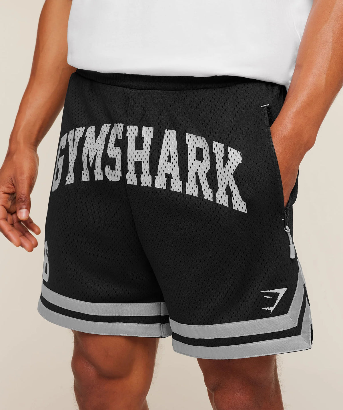 Gymshark Campus Mesh Shorts Black