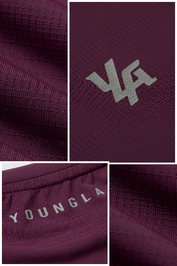 YoungLA Liquid Compression Tees Grape
