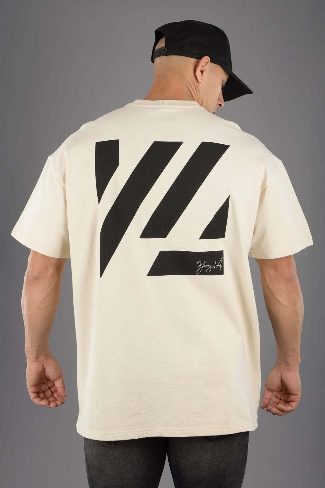 YoungLA Oversized Bloc Shirts Off White