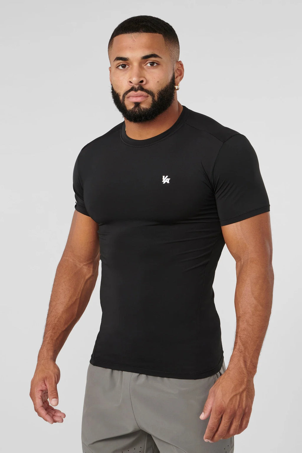 YoungLA Sleath Compression Tee Black