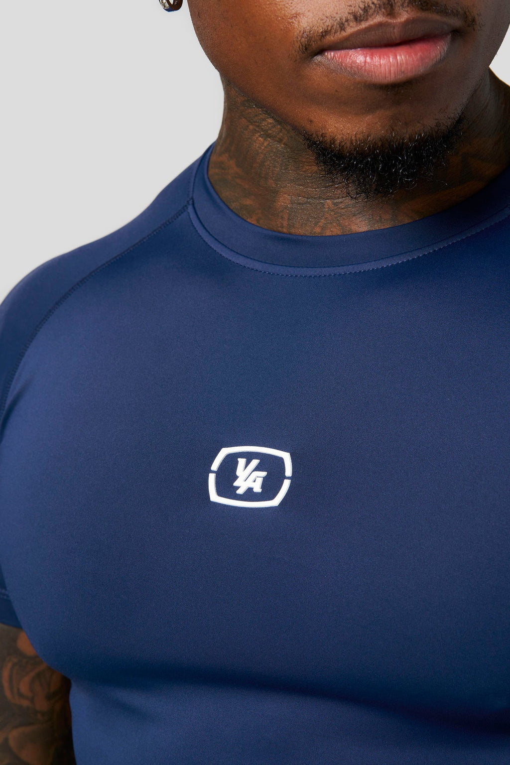 YoungLA Form Compression Tees Navy