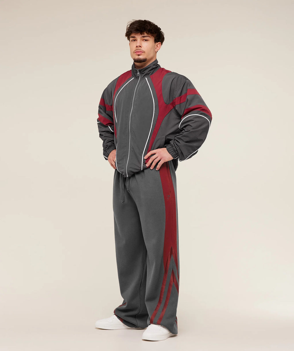 Gymshark GS x Carlos Track Jacket Grey