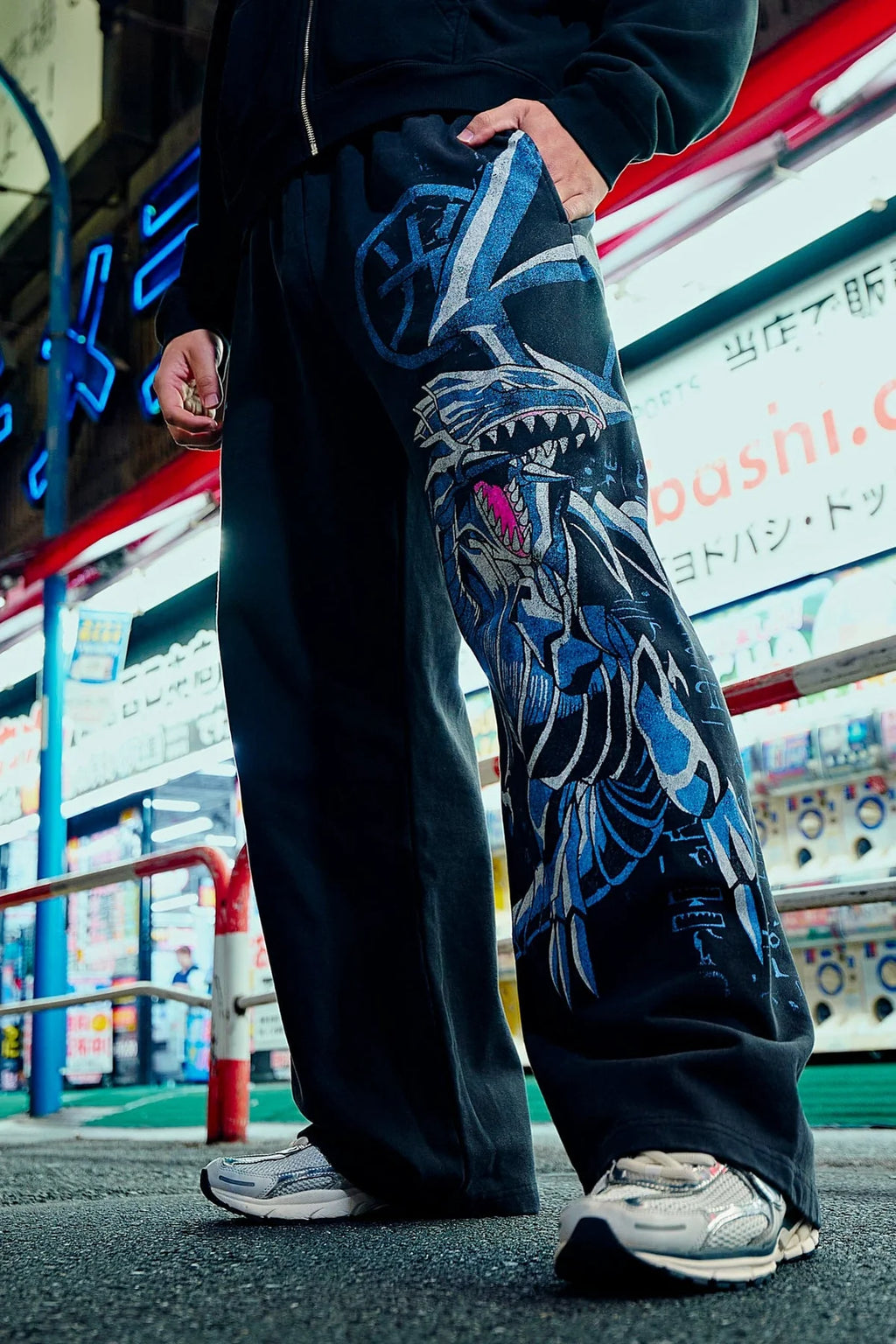 Young LA Yu-Gi-Oh! Sweats “Winged Blue Eyes”
