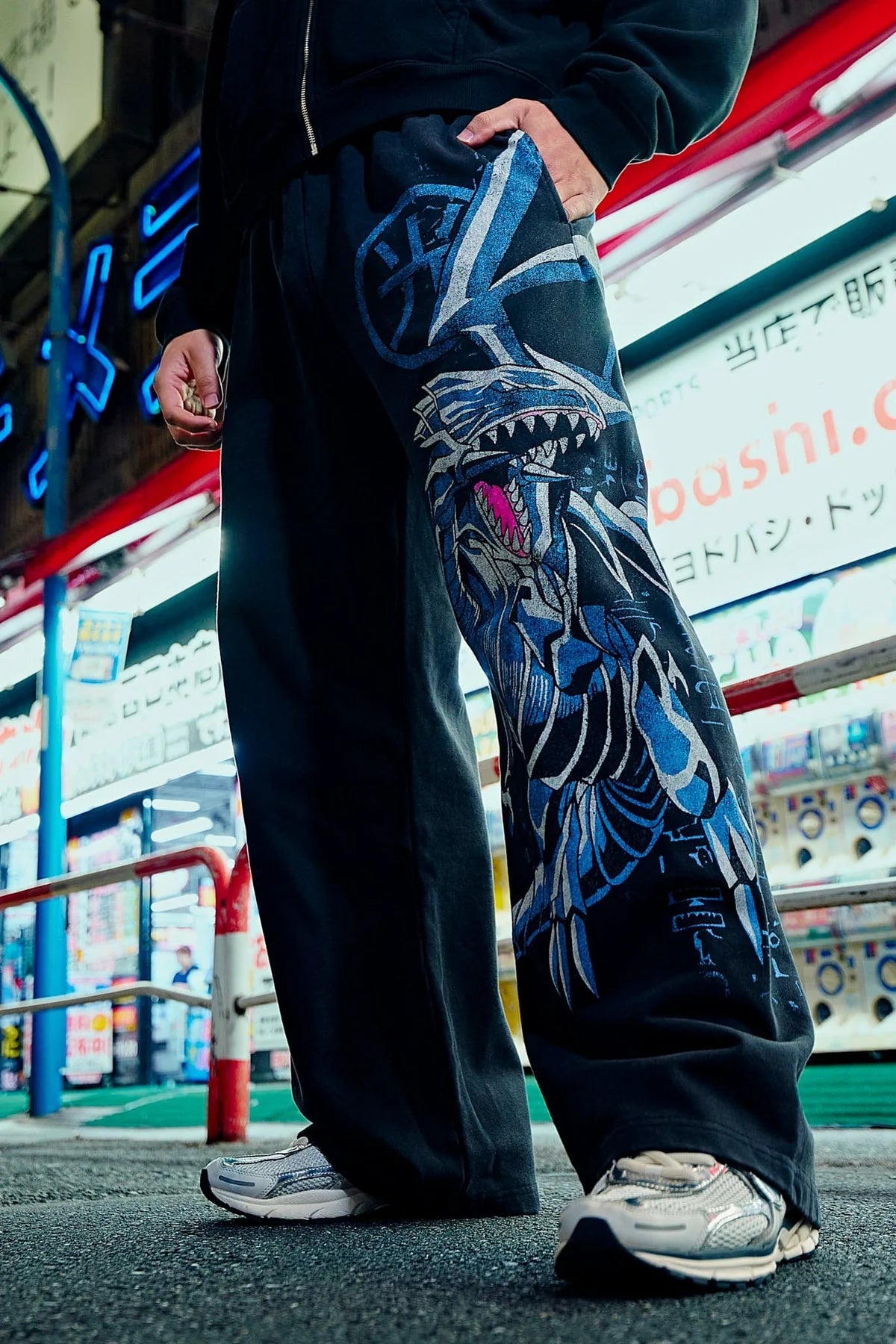 Young LA Yu-Gi-Oh! Sweats “Winged Blue Eyes”