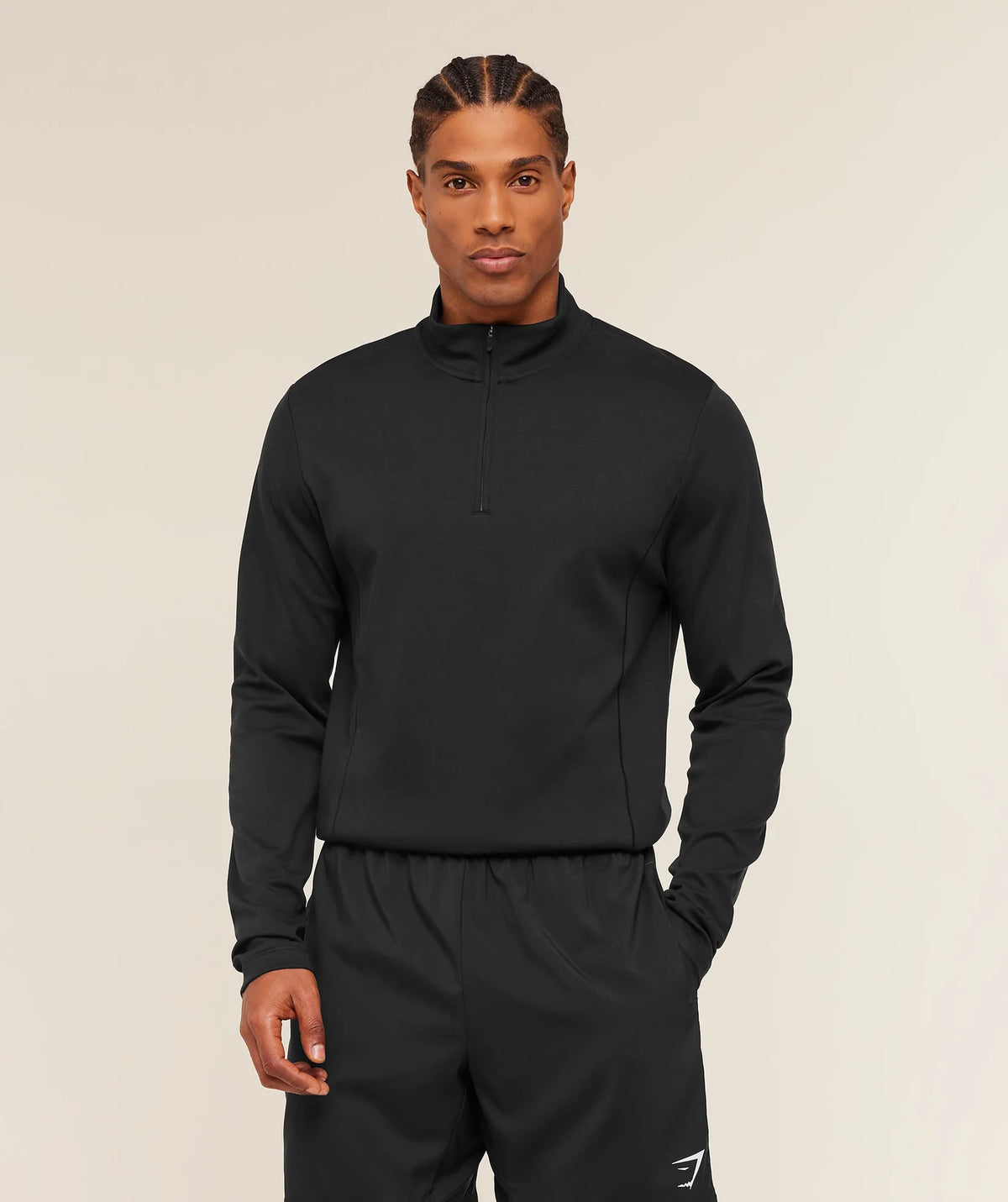 Gymshark Off Duty 1/4 Zip Black