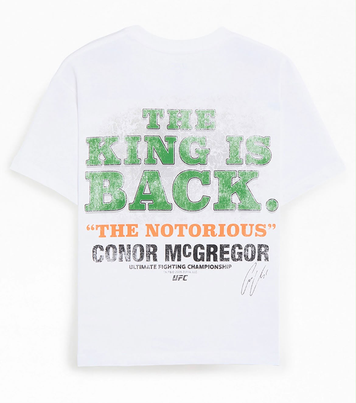 Conor McGregor King Is Back Oversized T-Shirt