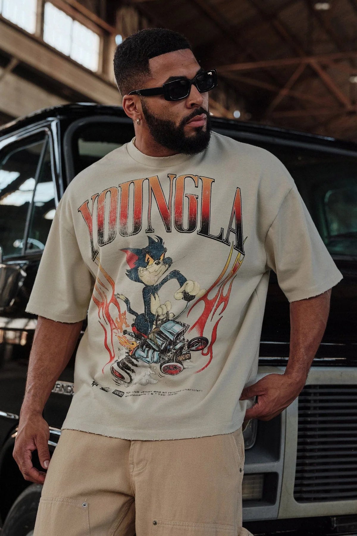 Young LA Tom & Jerry Tee “Rider”