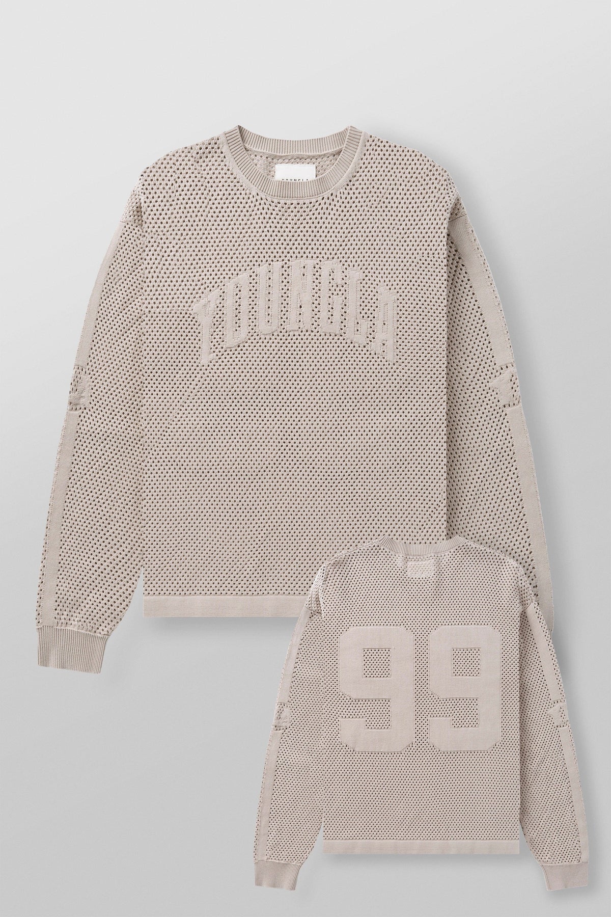 YoungLA 99 Knit Longsleeves tan