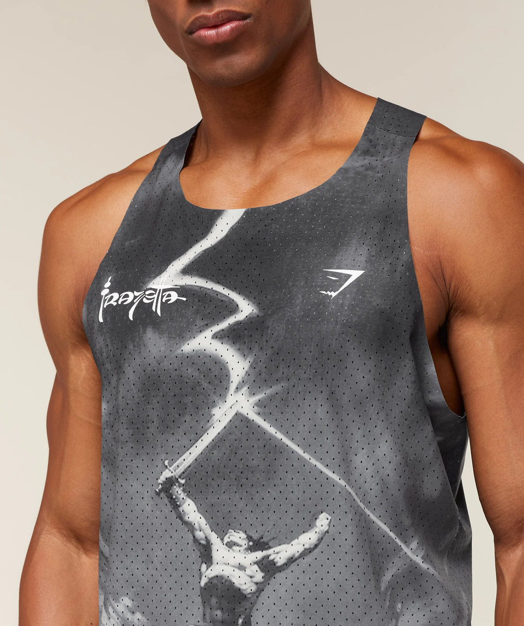 Gymshark x Frazetta x Run Club Tank Grey