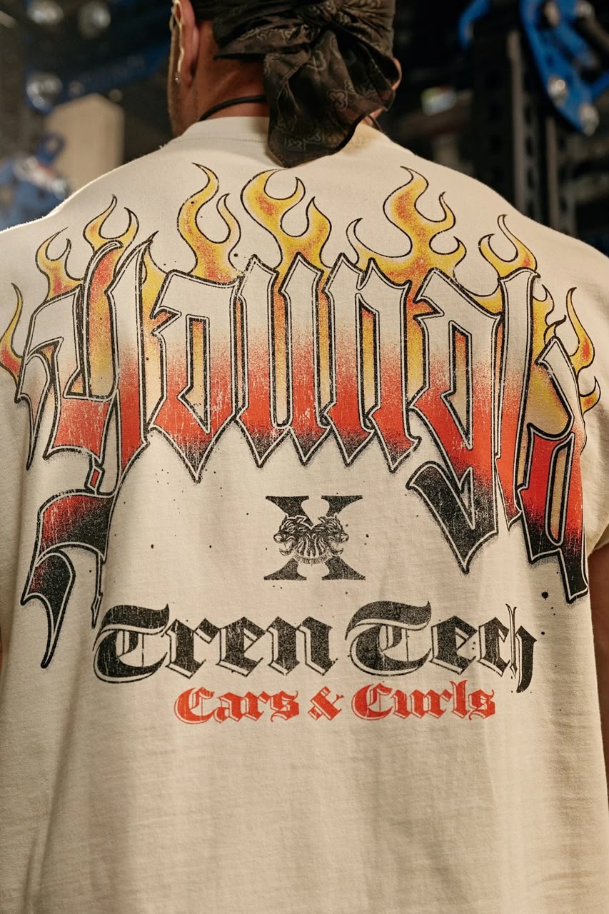 YoungLA Cars & Curls - Cut-Offs Skull Burnout
