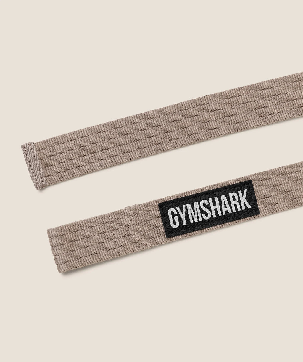 Gymshark Cotton Lifting Straps Lifestyle Brown
