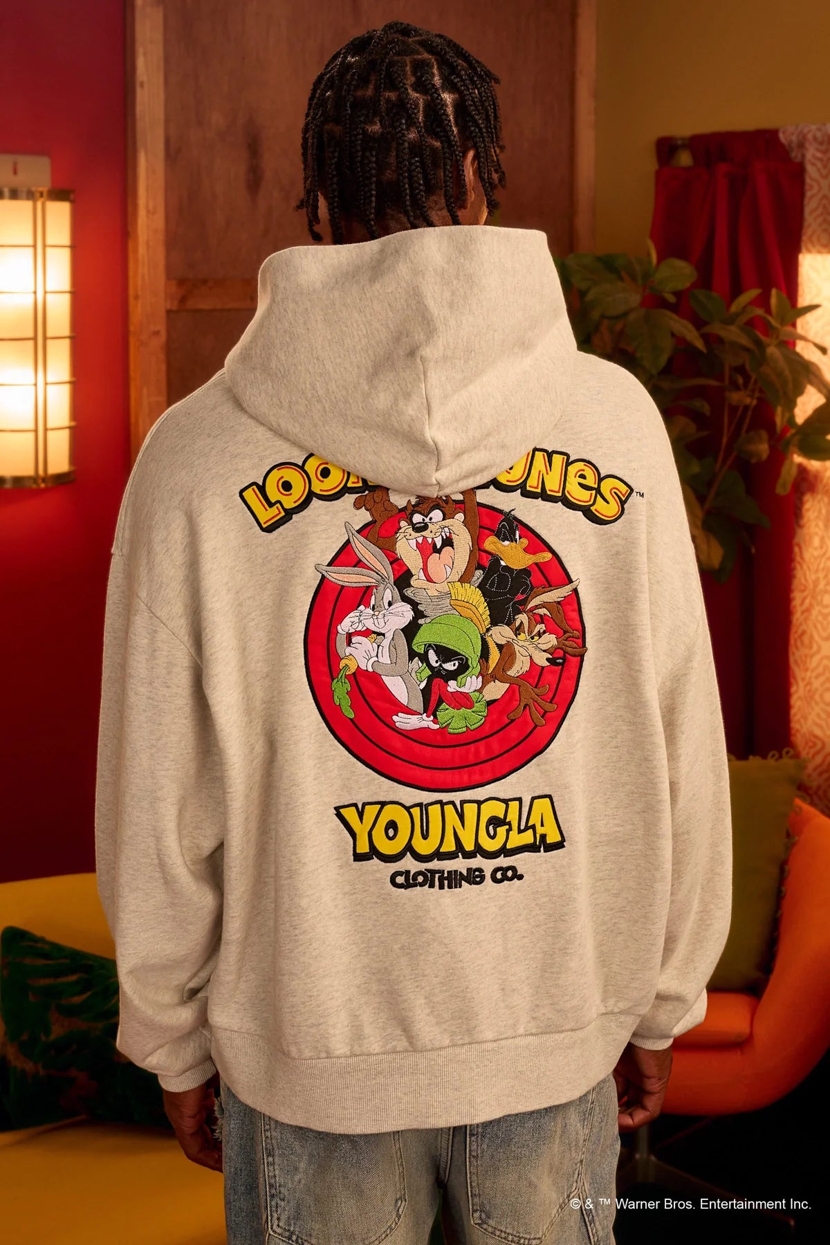 YoungLA Looney Tunes Embroidered Hoodies “Icons”