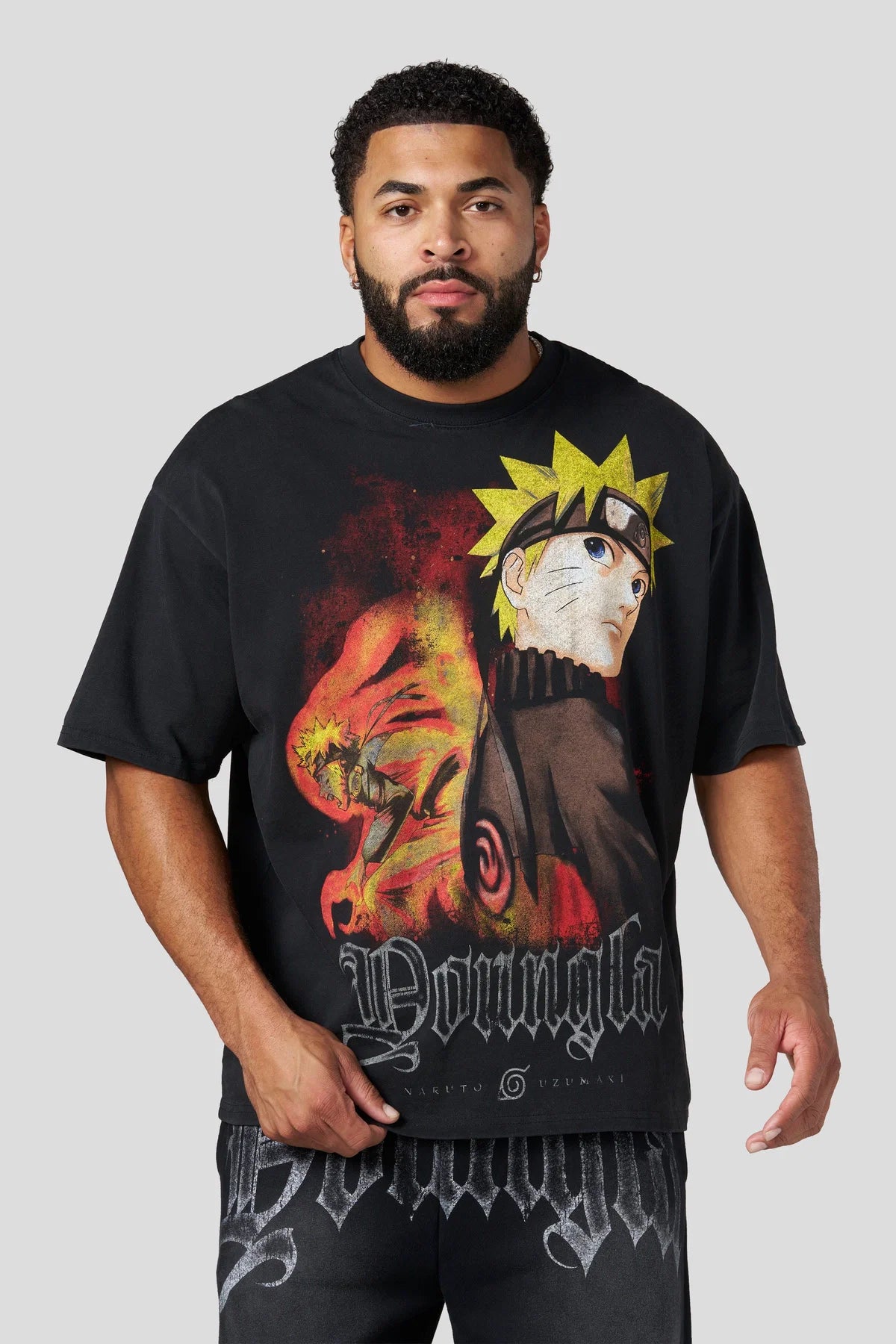 Young LA Naruto Artwork Tee Jinchuriki