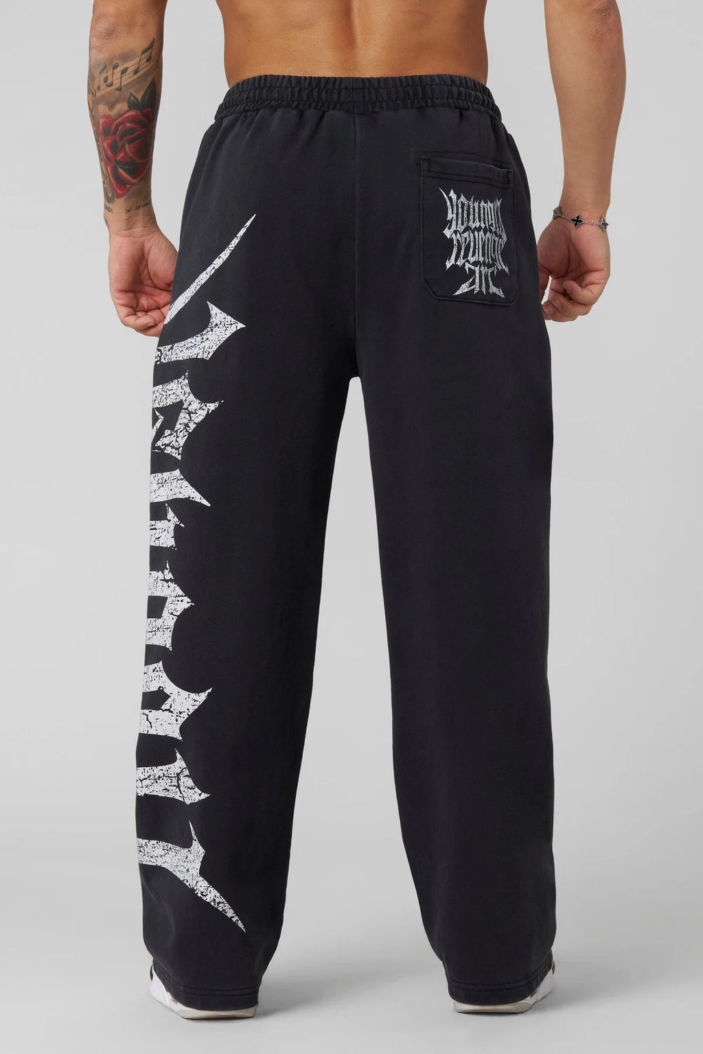YoungLA Revenge Joggers Black Wash