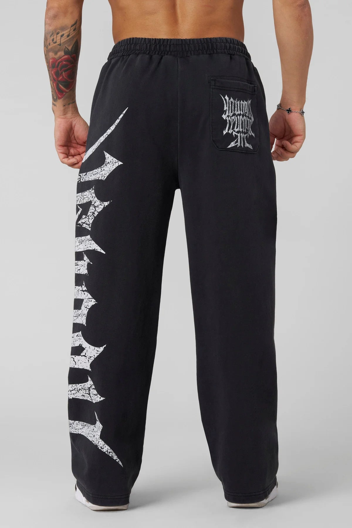 YoungLA Revenge Joggers Black Wash