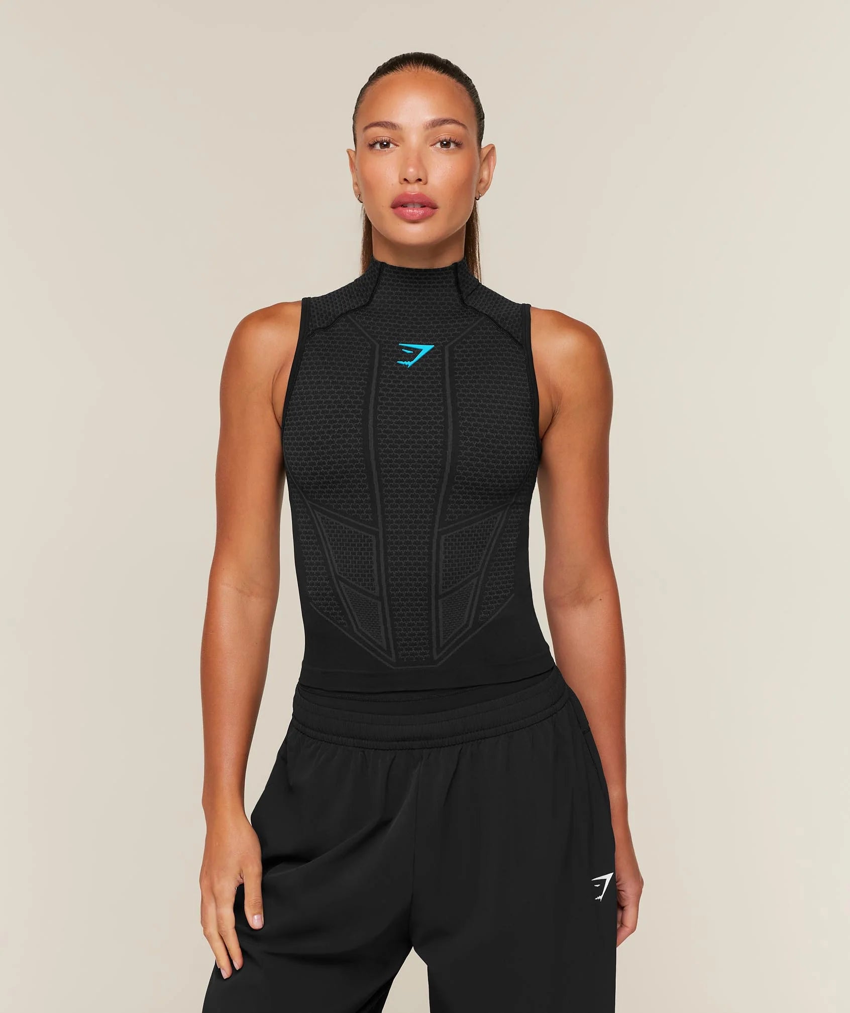 Gymshark Onyx Tank Body Fit Black