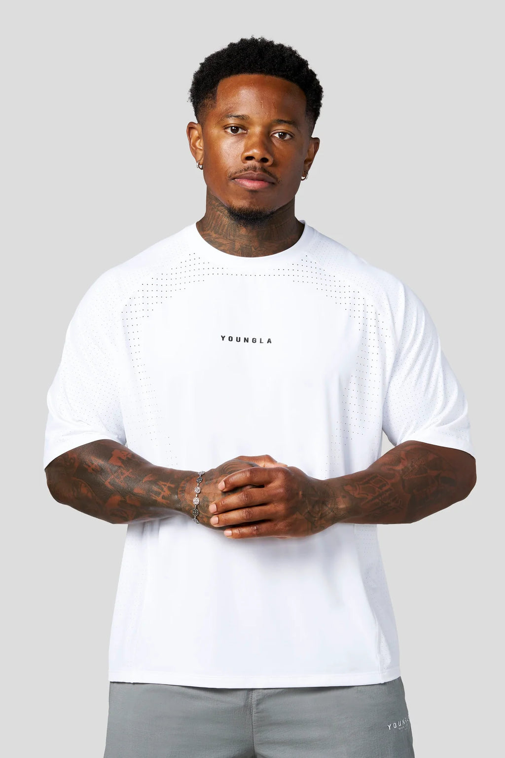 YoungLA Motion Training Tees White