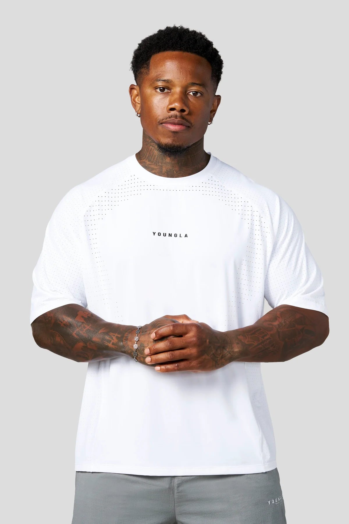 YoungLA Motion Training Tees White
