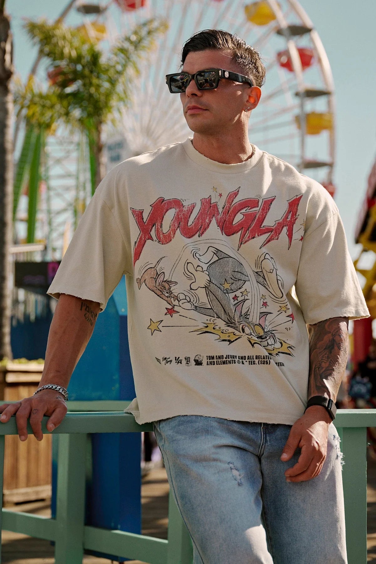 Young LA Tom & Jerry Tee “Fight Time”