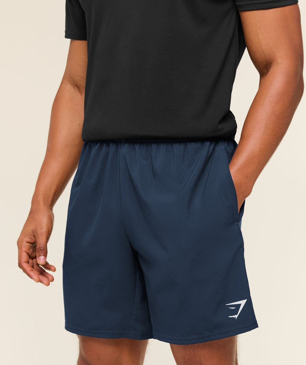 Gymshark Arrival 7 shorts Navy