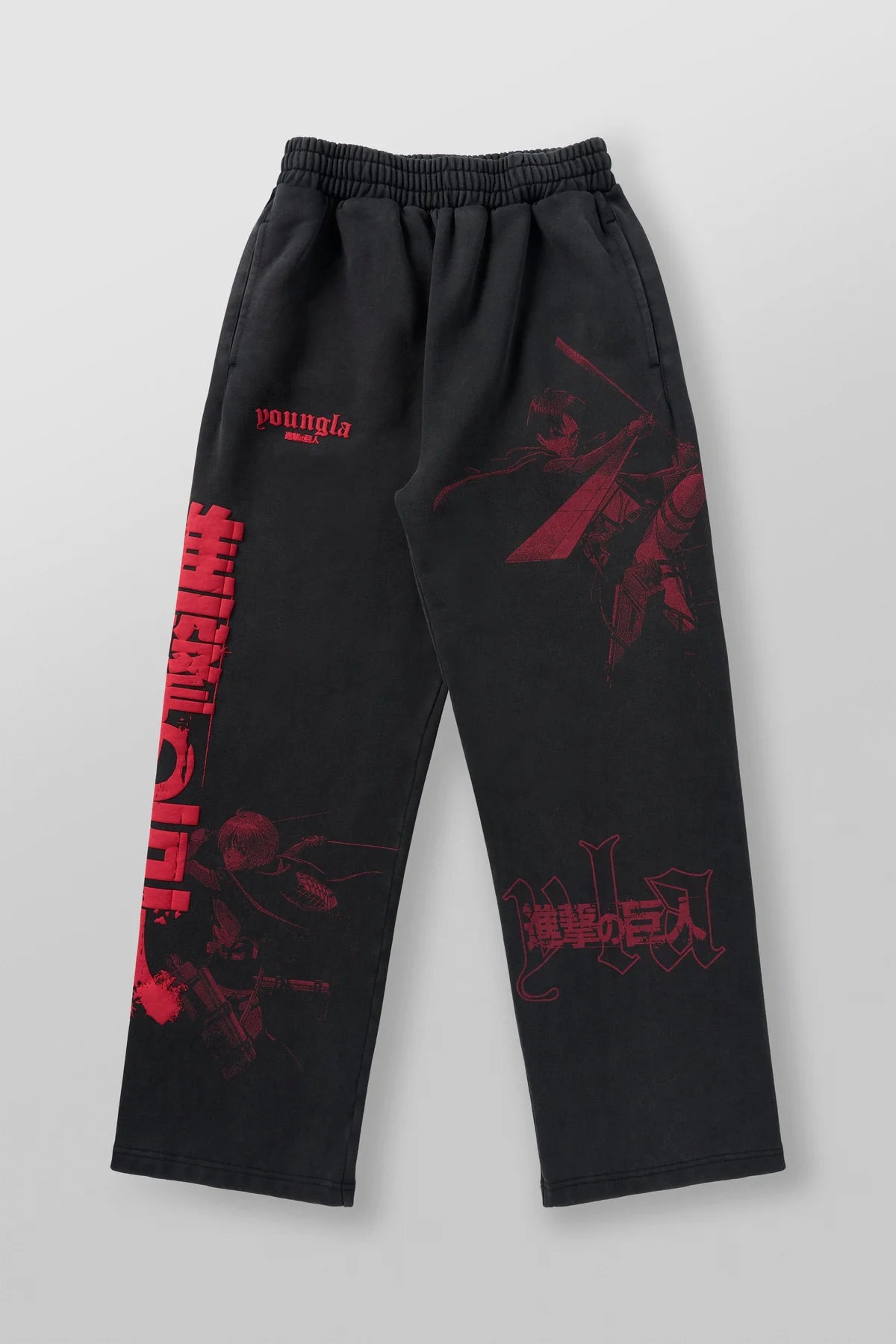 AOT x YLA Baggy Joggers “The Hunters”