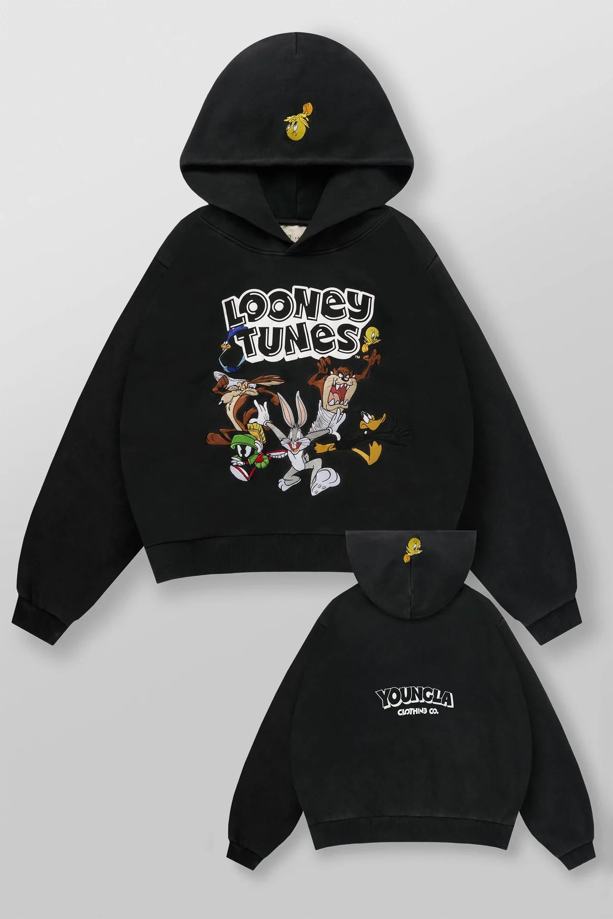 YoungLA Looney Tunes Embroidered Hoodies “The Crew”