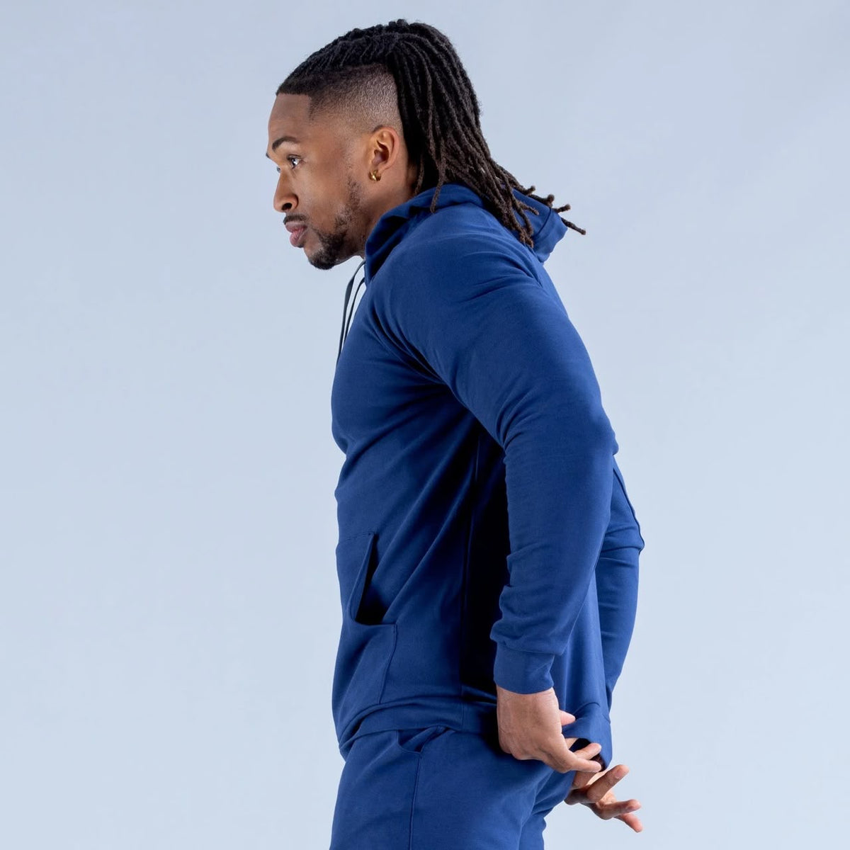 DFYNE Stealth Midweight Hoodie Navy