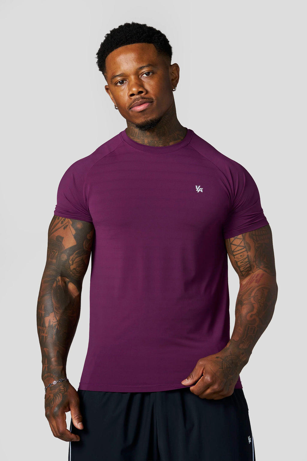 YoungLA Liquid Compression Tees Grape
