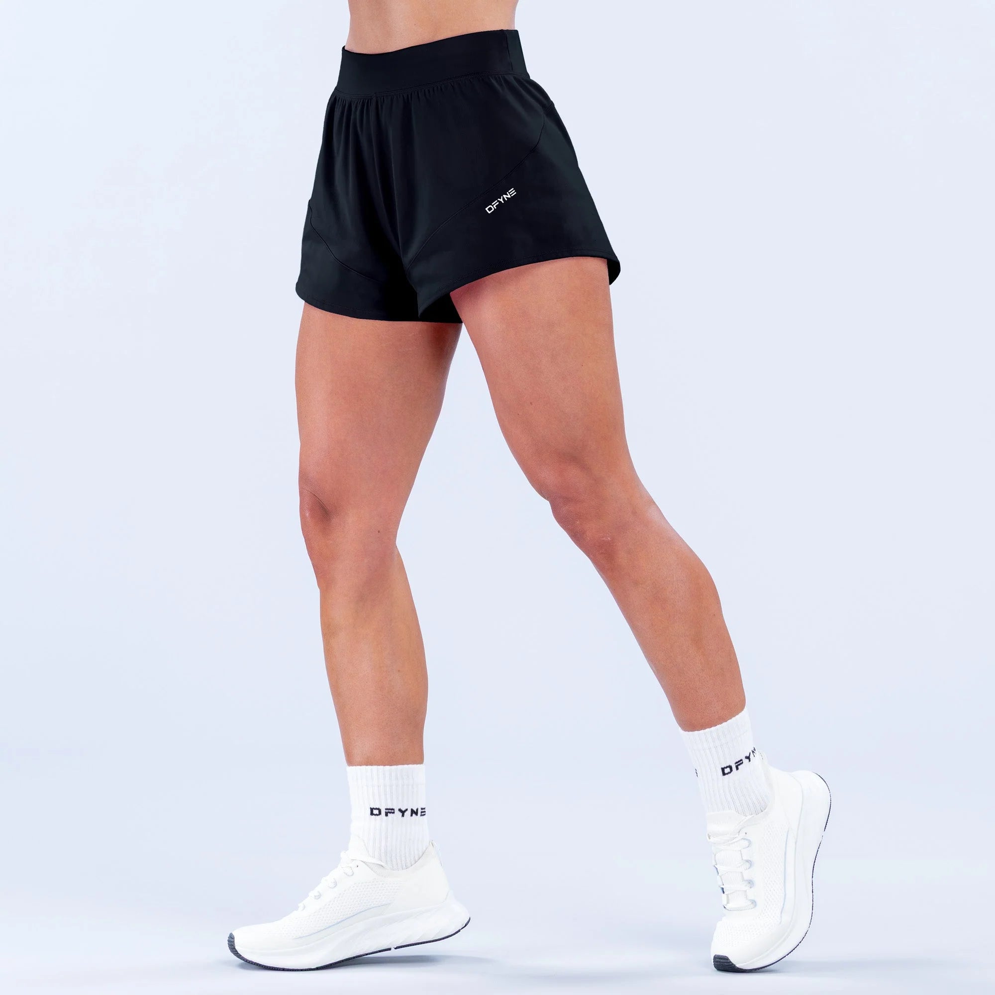 Dfyne Origin Training Shorts - Midnight Black Medium