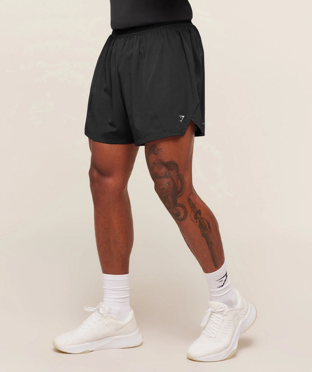 Gymshark Running 5'' Shorts - Black