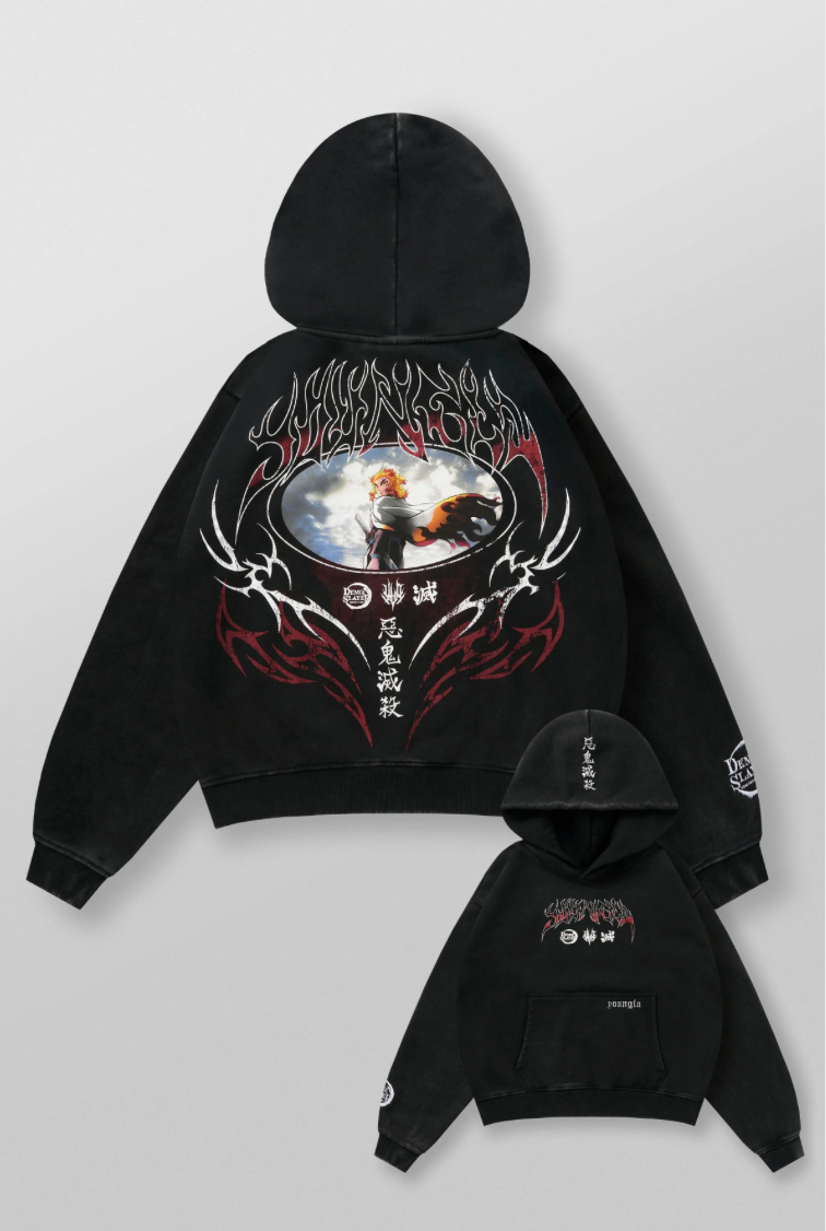 Demon Slayer: Kimetsu no Yaiba - Hoodies Set Your Heart Ablaze