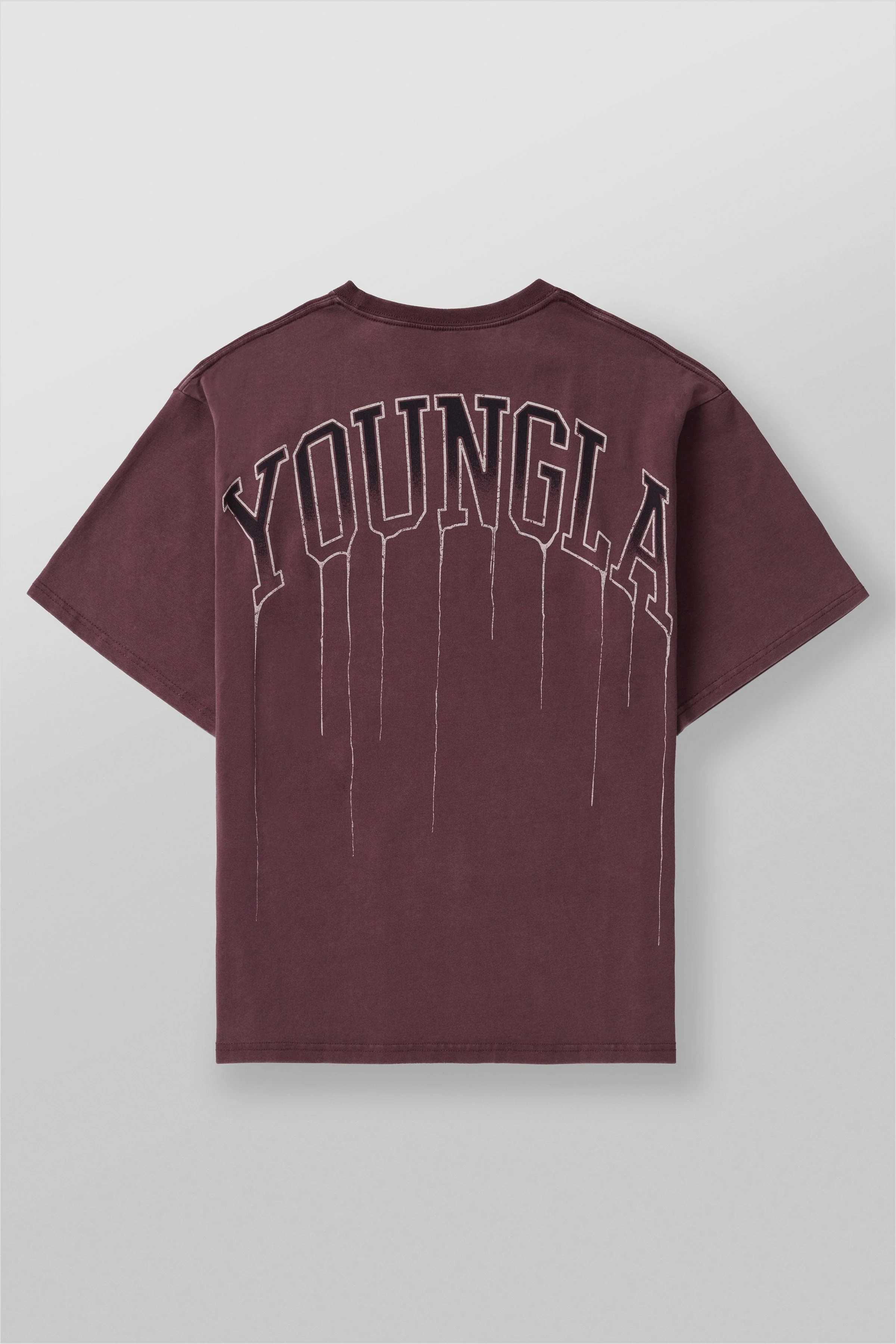 Drip Oversized Tee Grape Wash